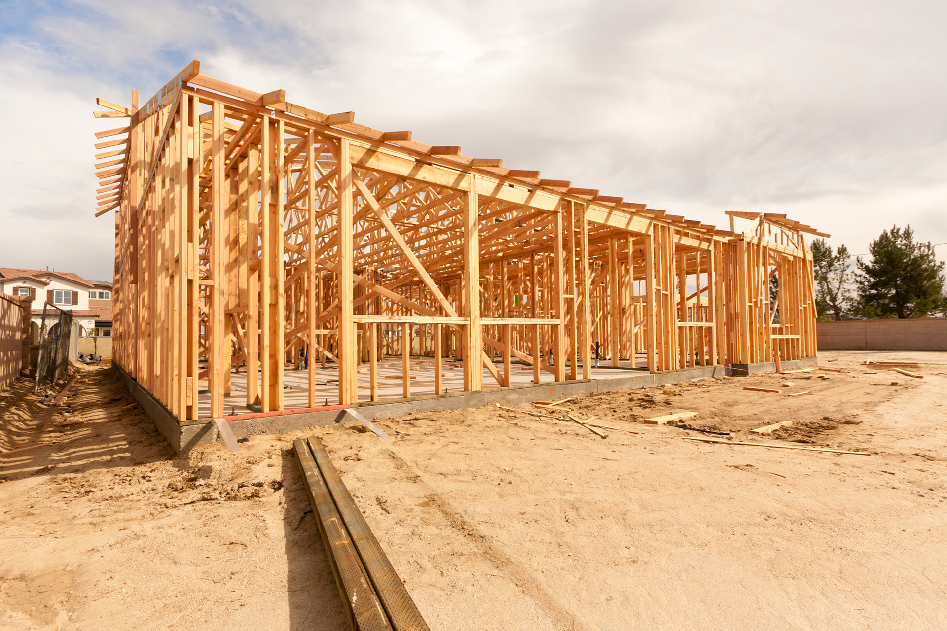 Construction in Pasadena