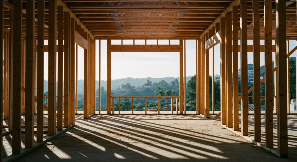 Construction process by R&A Weiss General Construction in Pasadena