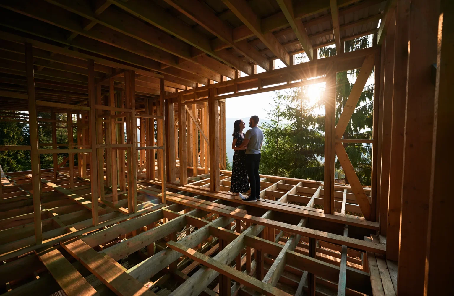 Construction process by R&A Weiss General Construction in Pasadena