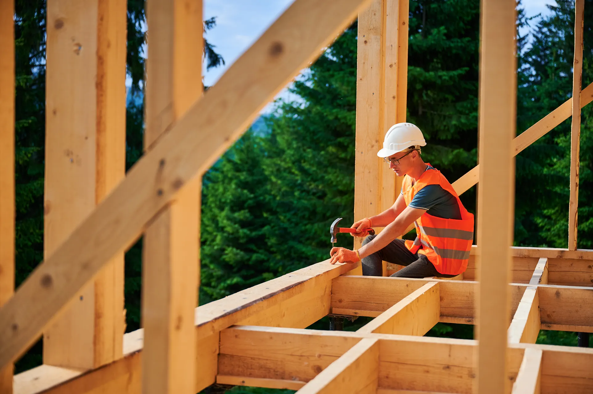 Masonry construction in Pasadena